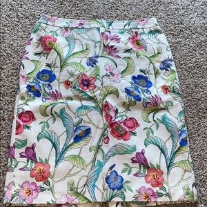 Flower Pencil Skirt